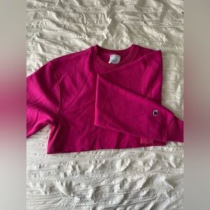 CHAMPION Fuchsia Crop Top